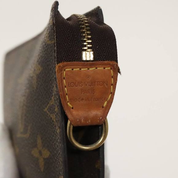 LOUIS VUITTON Monogram Bucket PM Accessory Pouch LV Auth th5421 - Picture 9 of 16